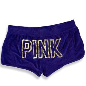 Victoria's Secret VS PINK Terry Lounge Shorts RARE